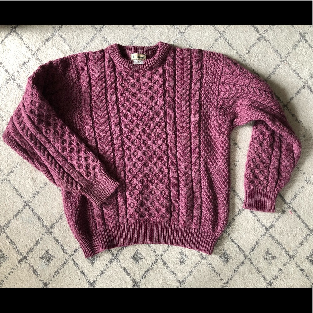 Vintage L.L.Bean 100% wool sweater